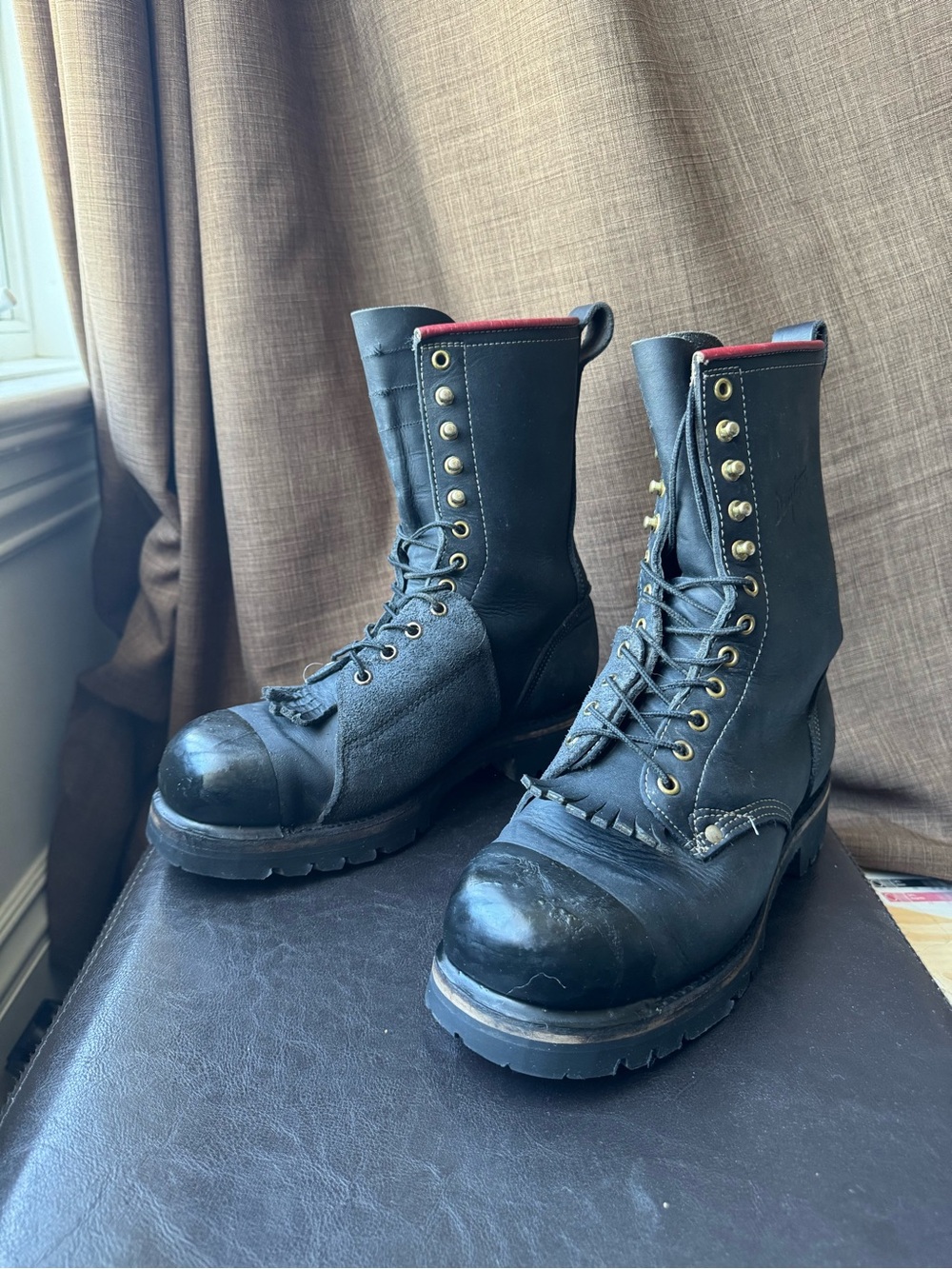 Dayton Leather CSA Work boots 10”